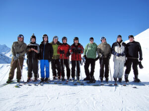 Sortie à ski - Zinal 2012