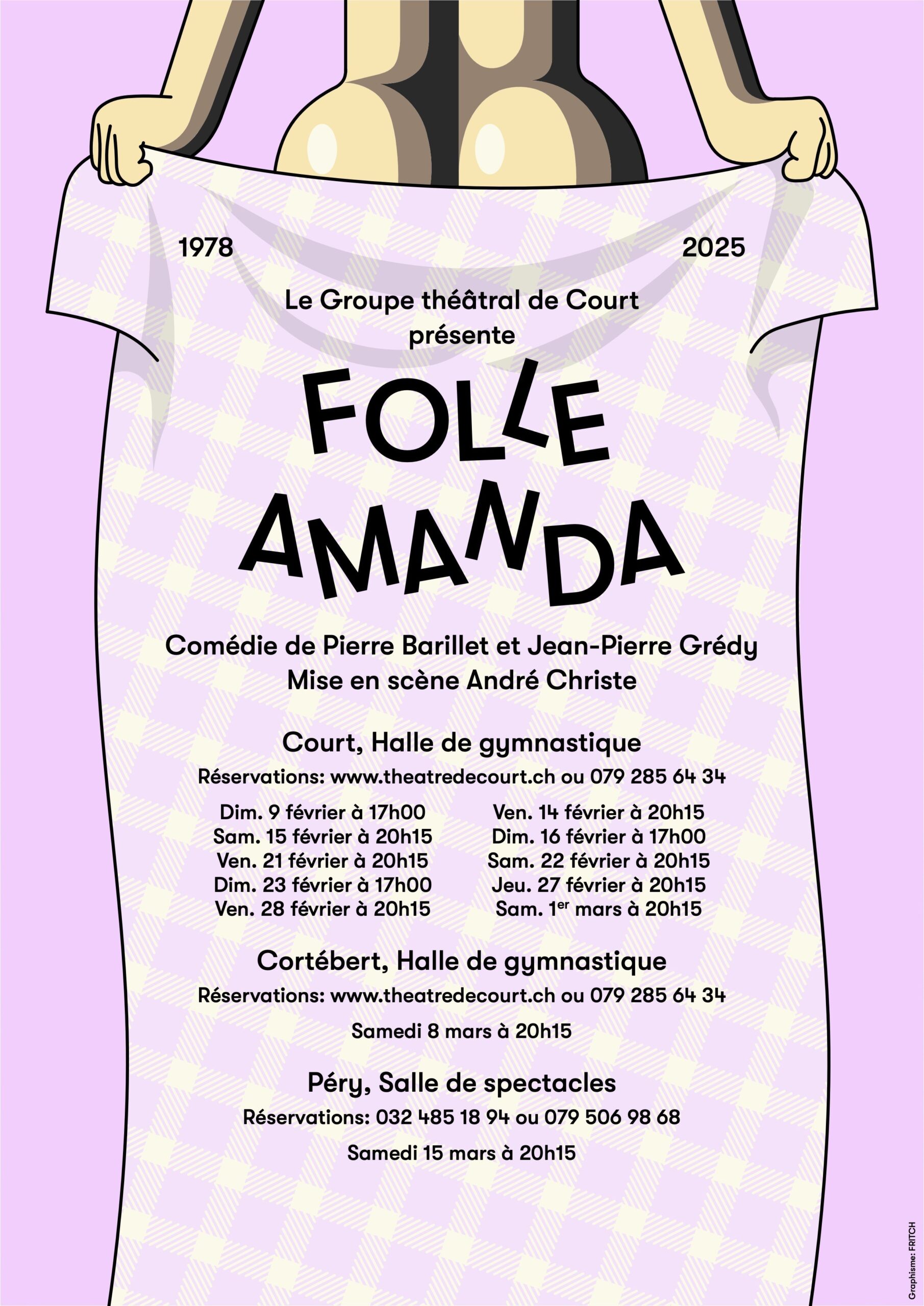 Groupe Théâtral de Court - 2025 - Folle Amanda